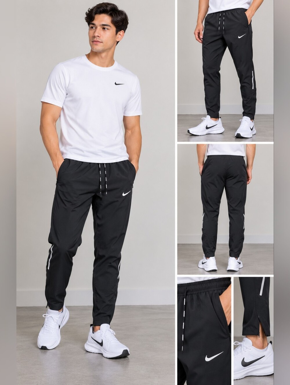 Nike Challenger Men'Small Dri-FIT Woven Running Pants Challenger Dri-FIT Woven